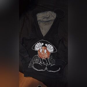 Disney Black and Gray Hoodie